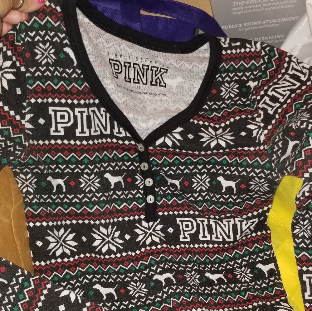 Pink VS long sleeve shirt